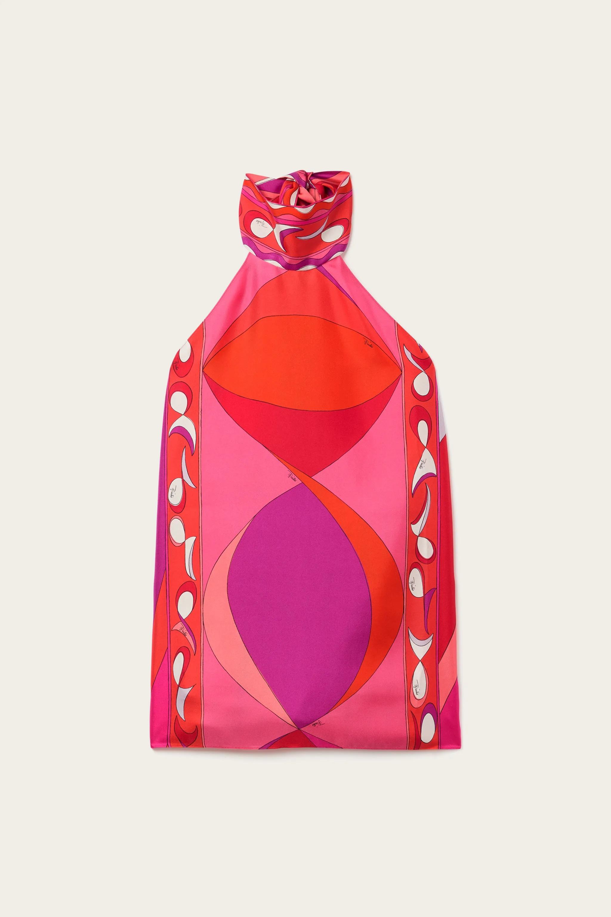 Wrinkle Resistant Pesci Print Top