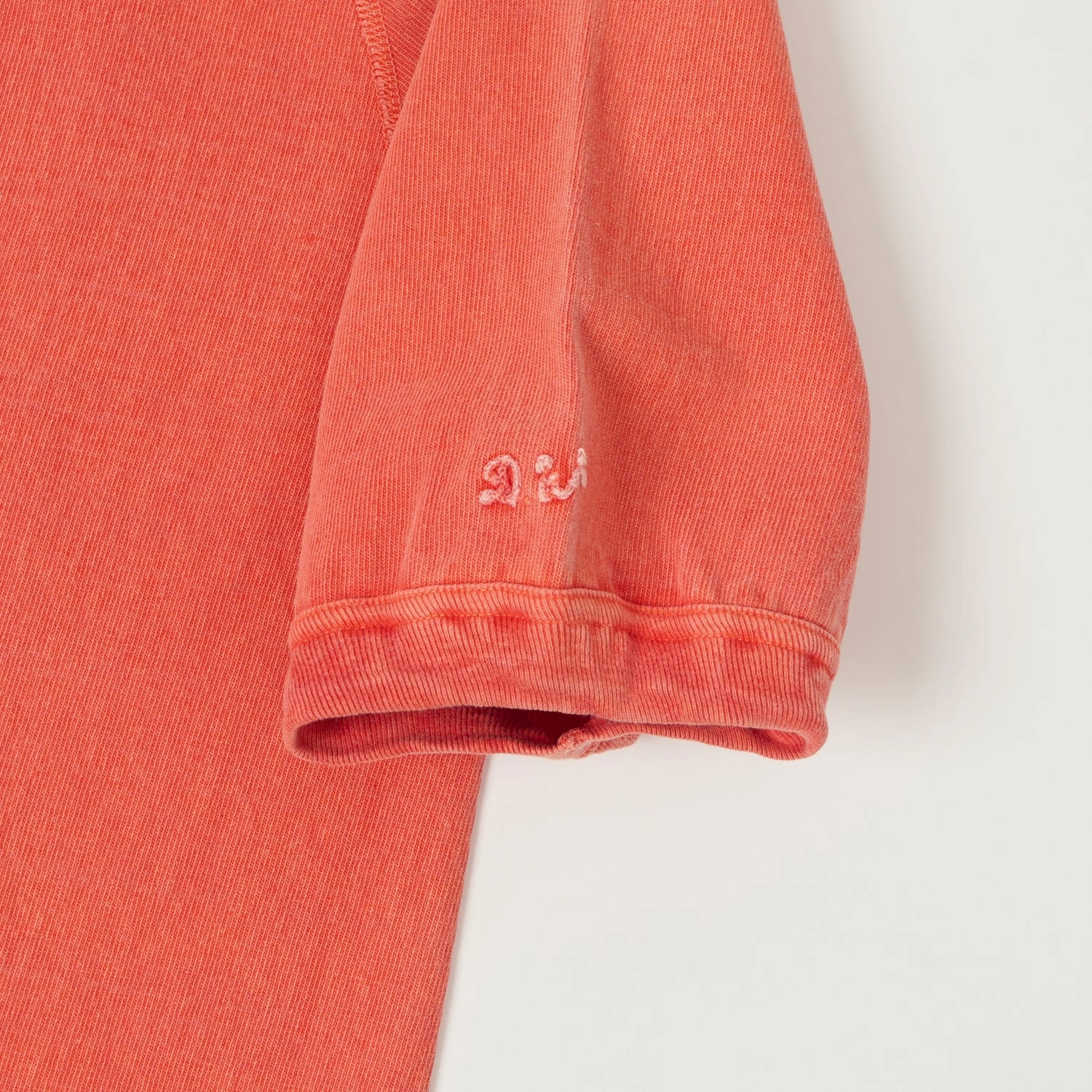 Dubbleworks Heavy Fabric Pigment Raglan Tee - Orange Formal Elegance