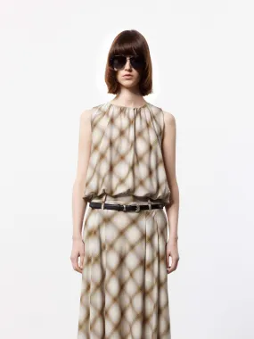 Plaid Sleeveless Top Friends Meetup