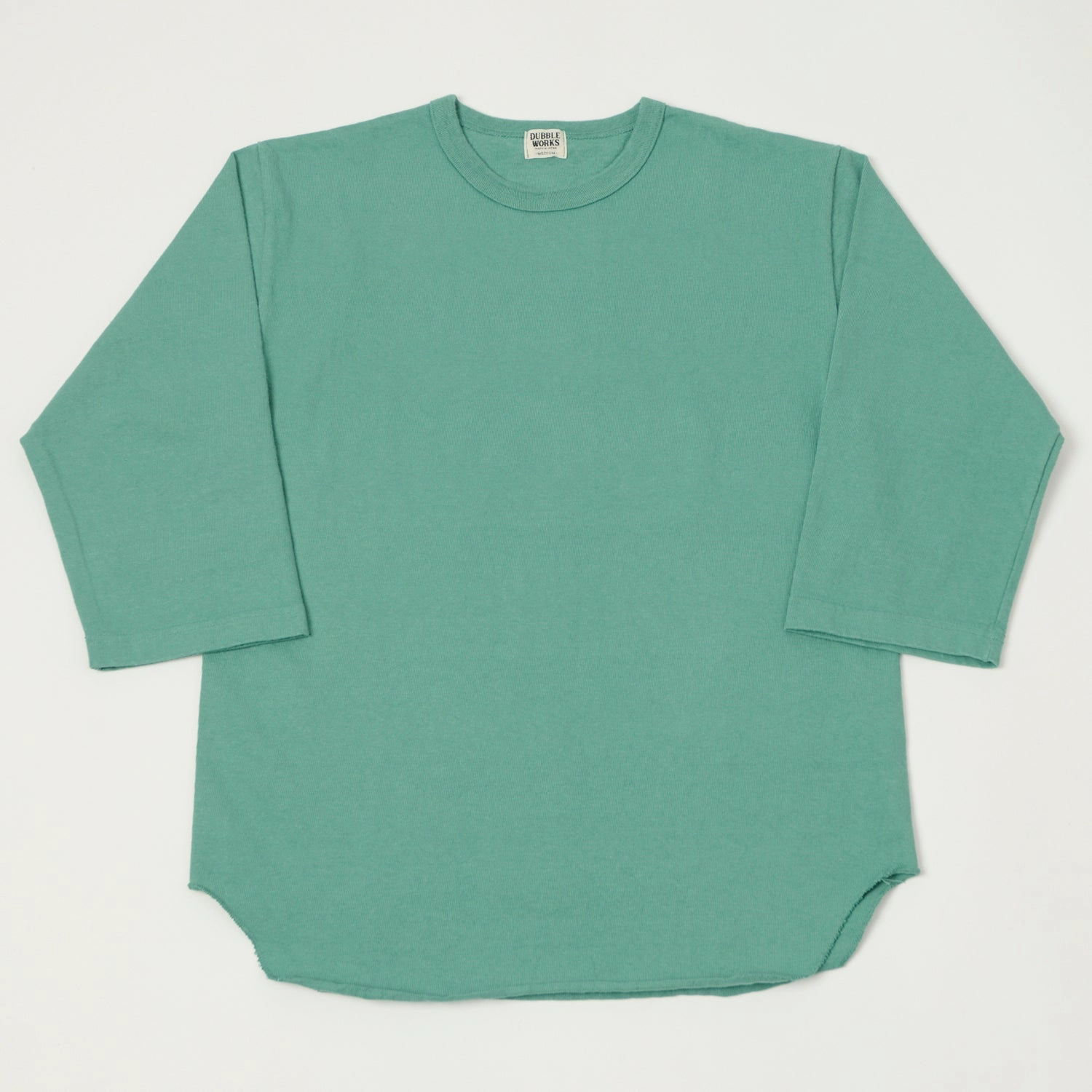 Dubbleworks Heavy Fabric Baseball Tee - Emerald Breathable Performance