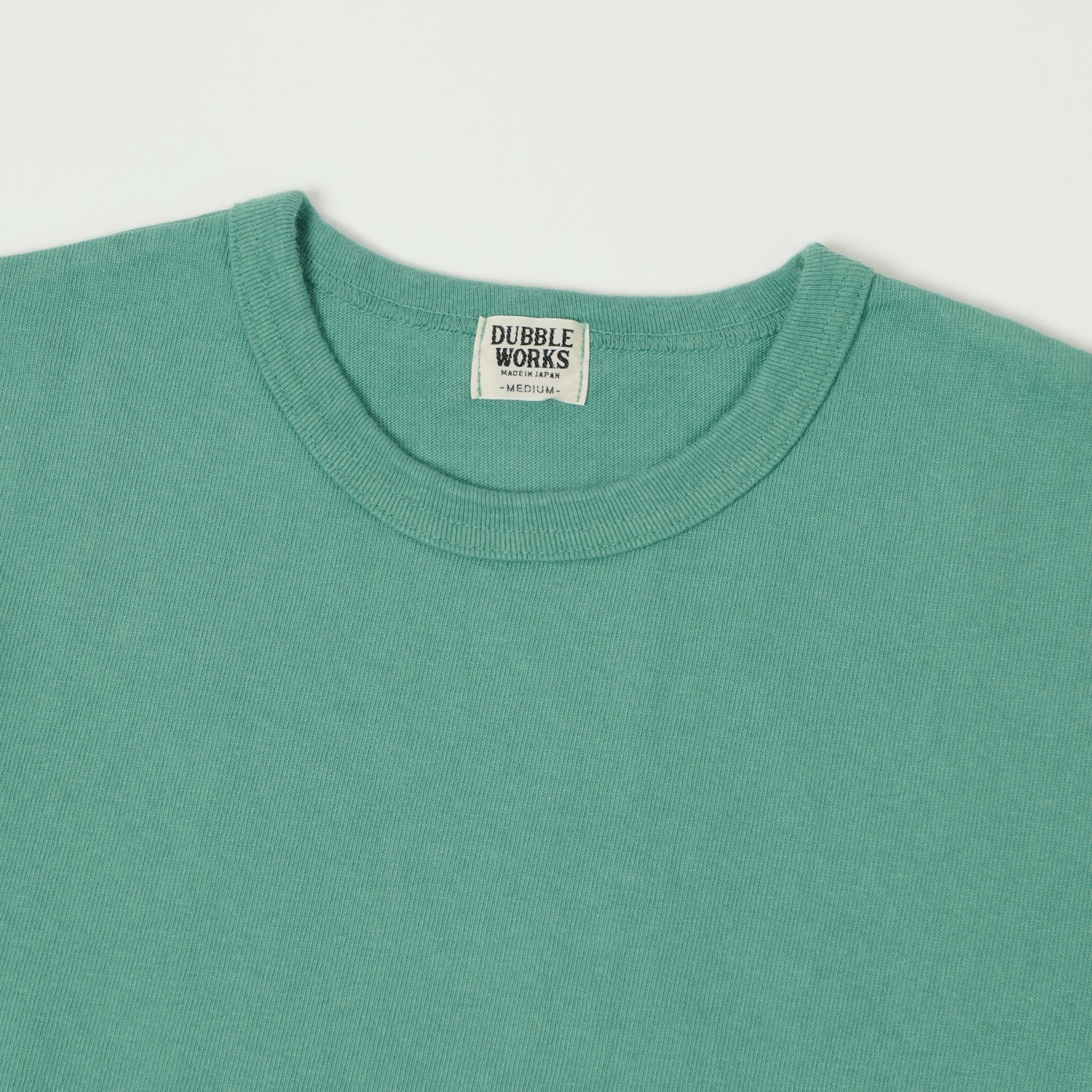 Dubbleworks Heavy Fabric Baseball Tee - Emerald Classic Chic