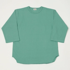 Dubbleworks Heavy Fabric Baseball Tee - Emerald Breathable Performance