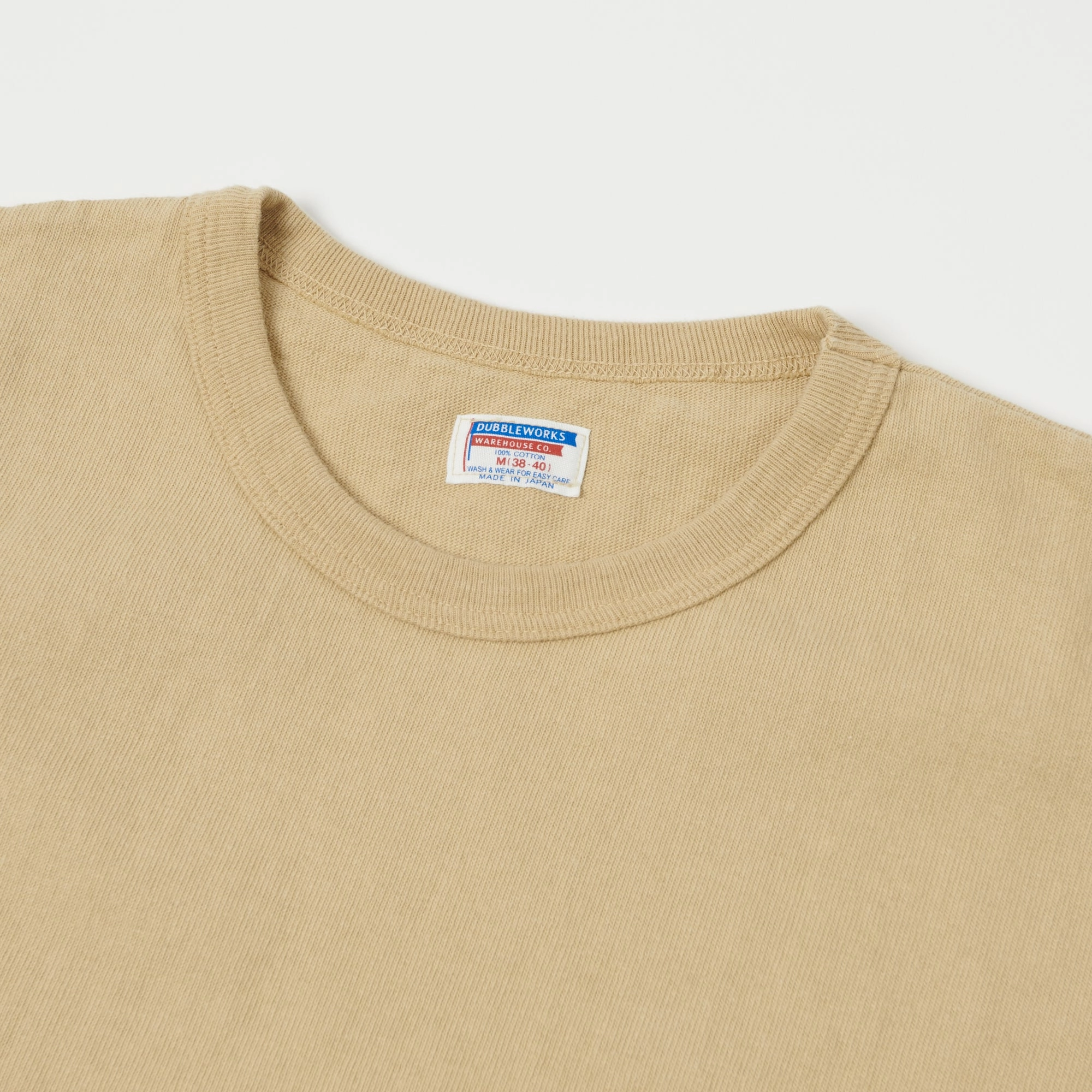 Simple Yet Cozy Chilly Layer Dubbleworks Heavy Fabric Tee - Egg