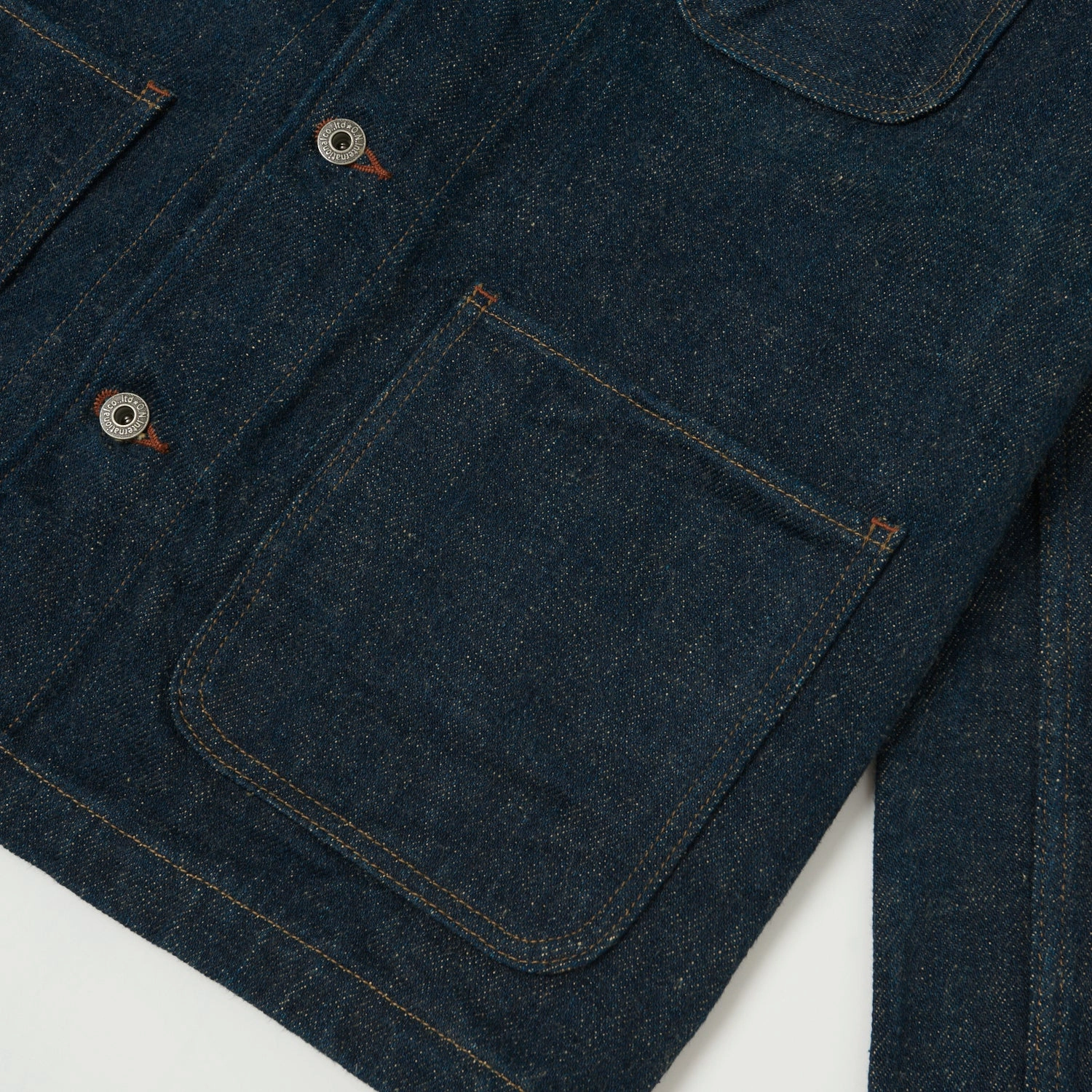 ONI Denim 03502ZR 'Secret Denim' 20oz Coverall Jacket - Rinsed family gathering Comfortable fit
