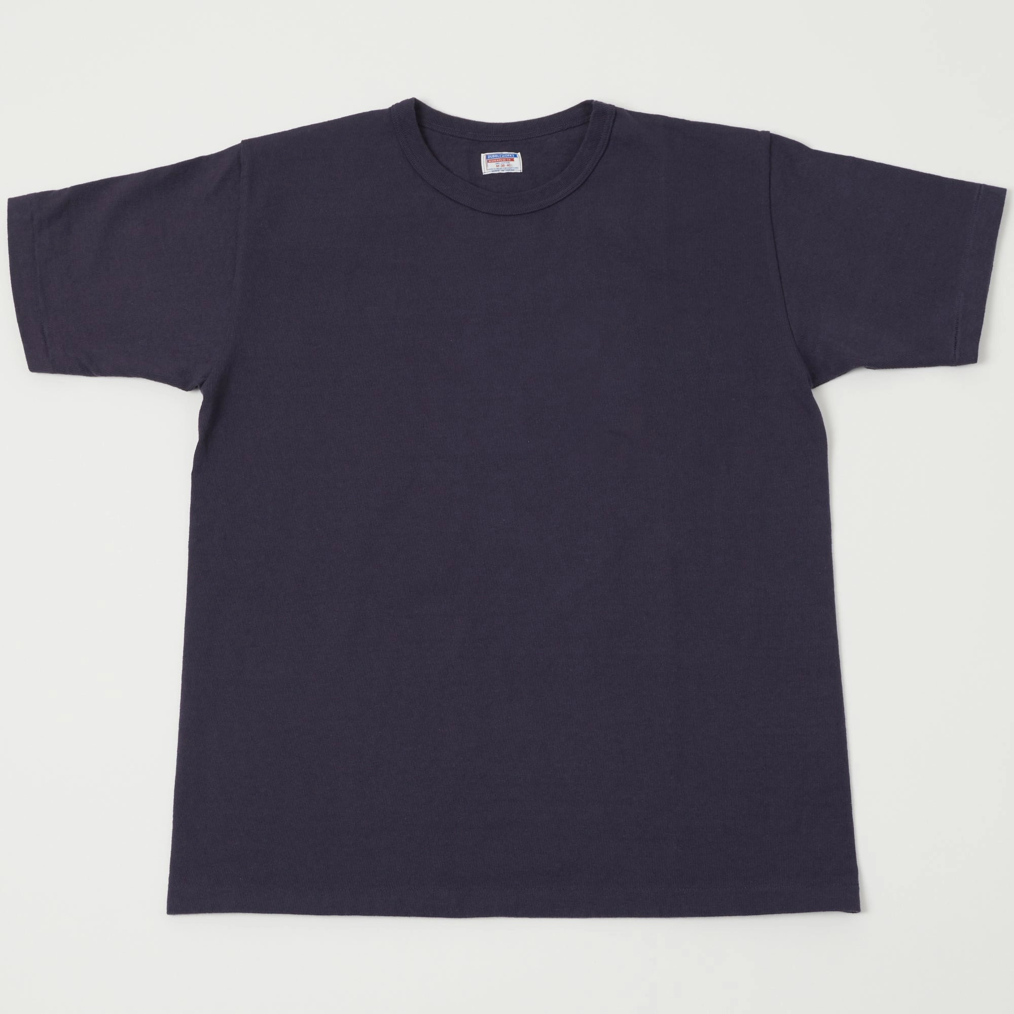 Dubbleworks Heavy Fabric Tee - Navy Comfy Fit Wear