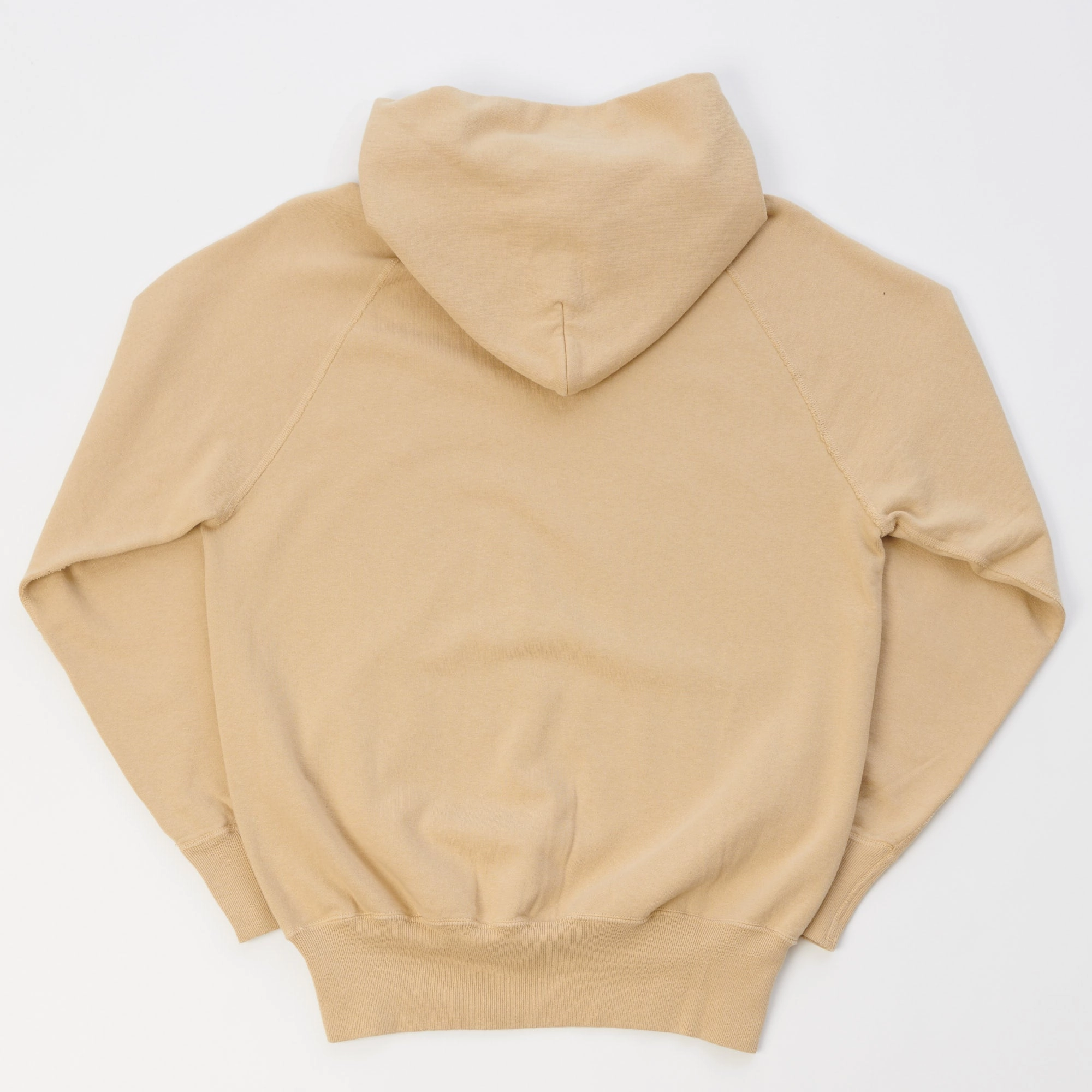 Warehouse & Co 462 Raglan Sleeve Hooded Sweatshirt - Dark Beige product glove protection Unisex style