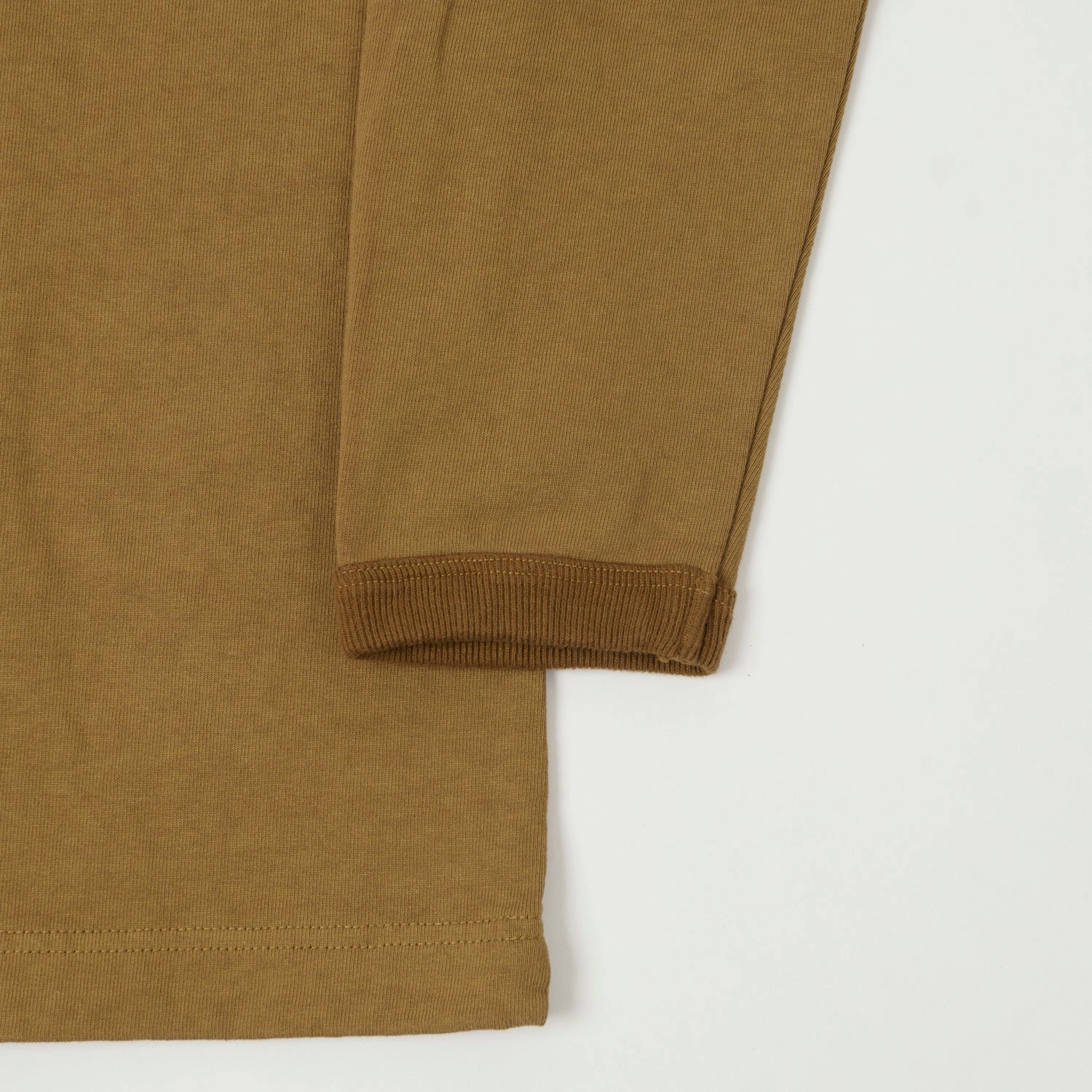 Jackman Long Sleeve Dotsume T-Shirt - Bronze UV Protective Fabric Chic Outfit