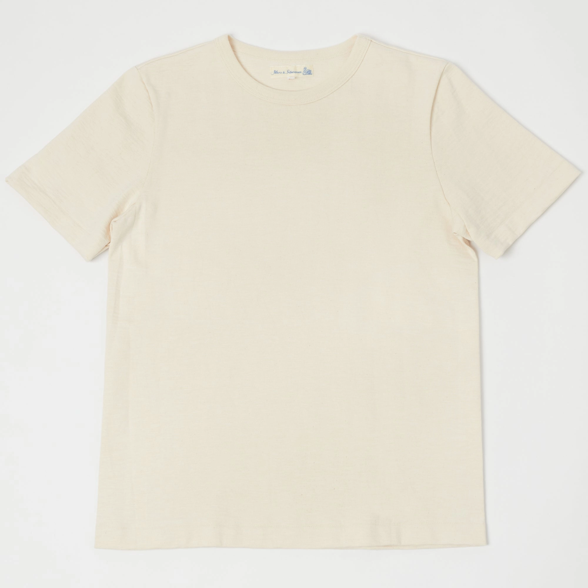 Merz b. Schwanen 2S14 Relaxed Heavyweight T-Shirt - Nature Breathable Fit Wear