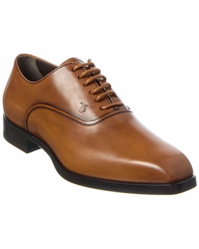 TOD??s Leather Oxford Pointed Toe Oxfords Durable Make Boardroom Wear
