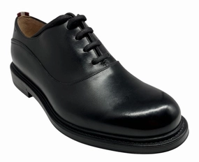 Bally Nilder 6239817 Black Calf Leather Oxford Shoes Luxe Detail Interview Day Sharp Finish