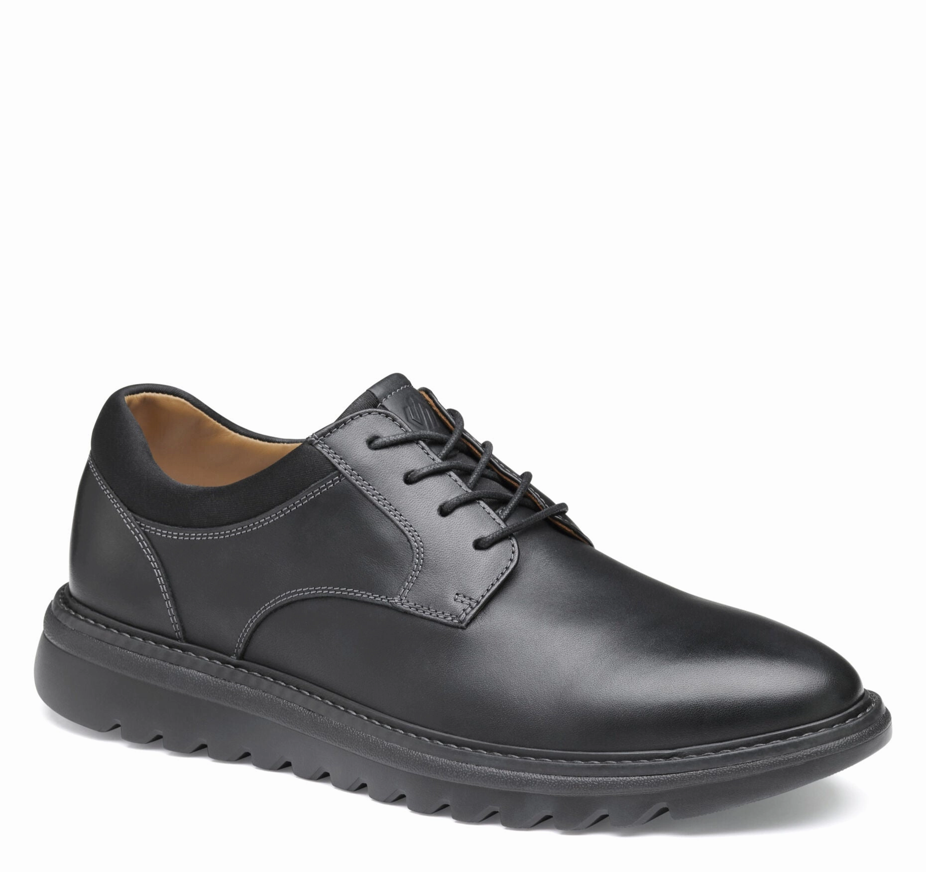 Glossy Layer Sharp Dresser Comfort Fit Team Meeting Johnston & Murphy Men's Algood Plain Toe  Shoe
