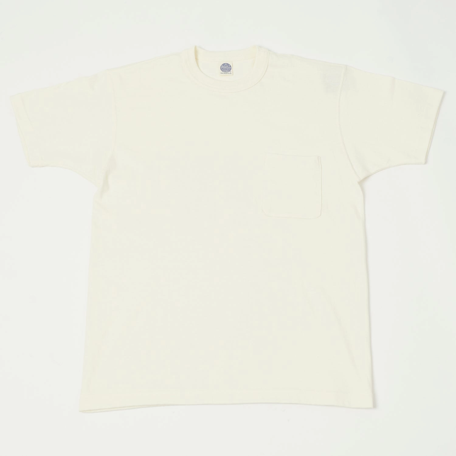 TOYS McCOY Pocket T-Shirt - Off White Airflow Ventilation System