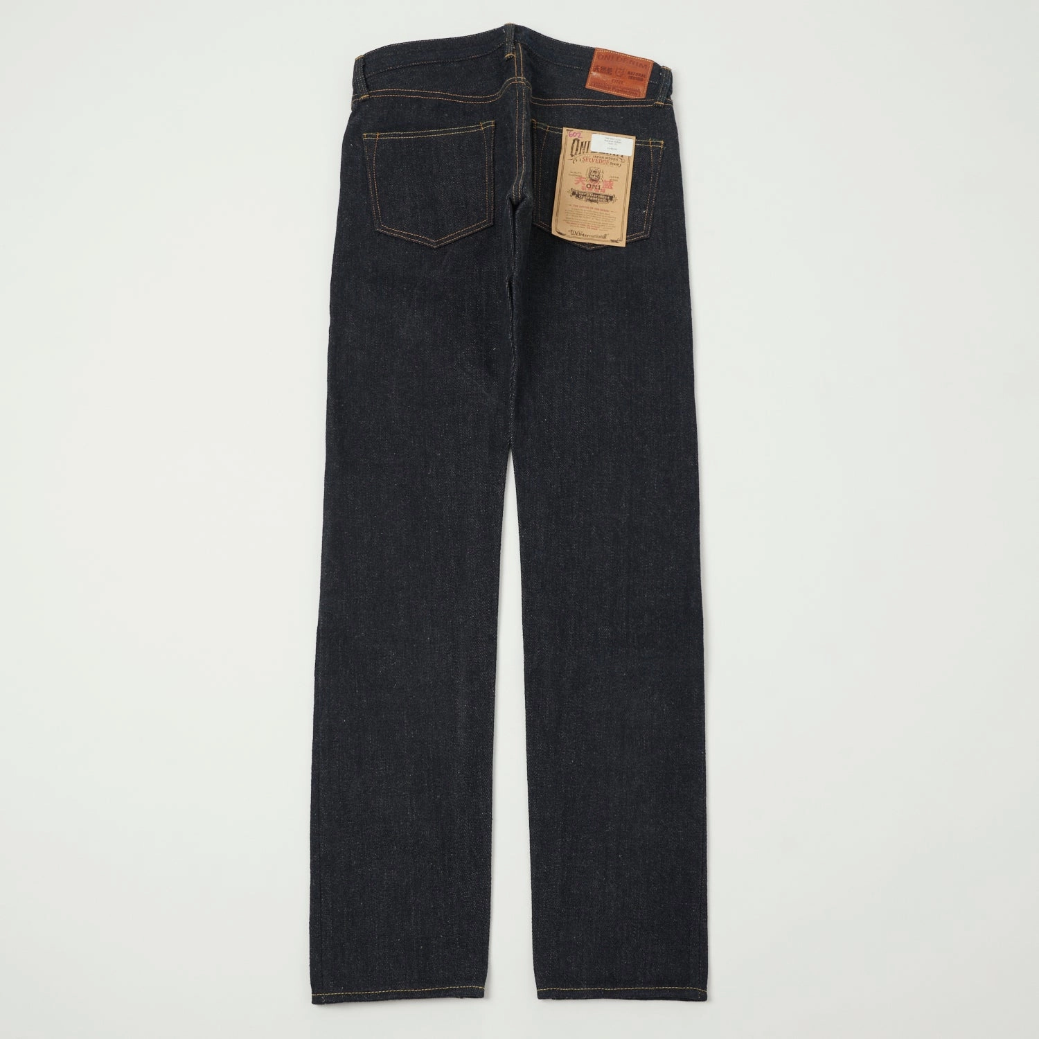 ONI Denim 602 Natural Indigo 22oz Regular Tapered Jean - Raw Selvedge Denim Artist Vibe Everyday Rainy Day