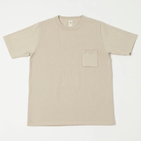 Jackman Dotsume Pocket T-Shirt - Koi Kinari Relaxed Comfort Look