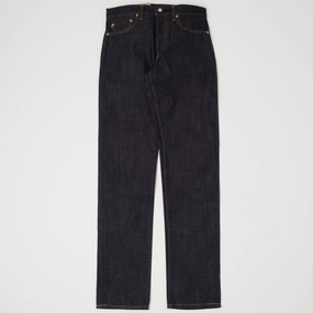 Kojima Genes RNB-1080M 18oz Slim Tapered Jean - Raw Reliable Layer Weekend Warrior Earthy