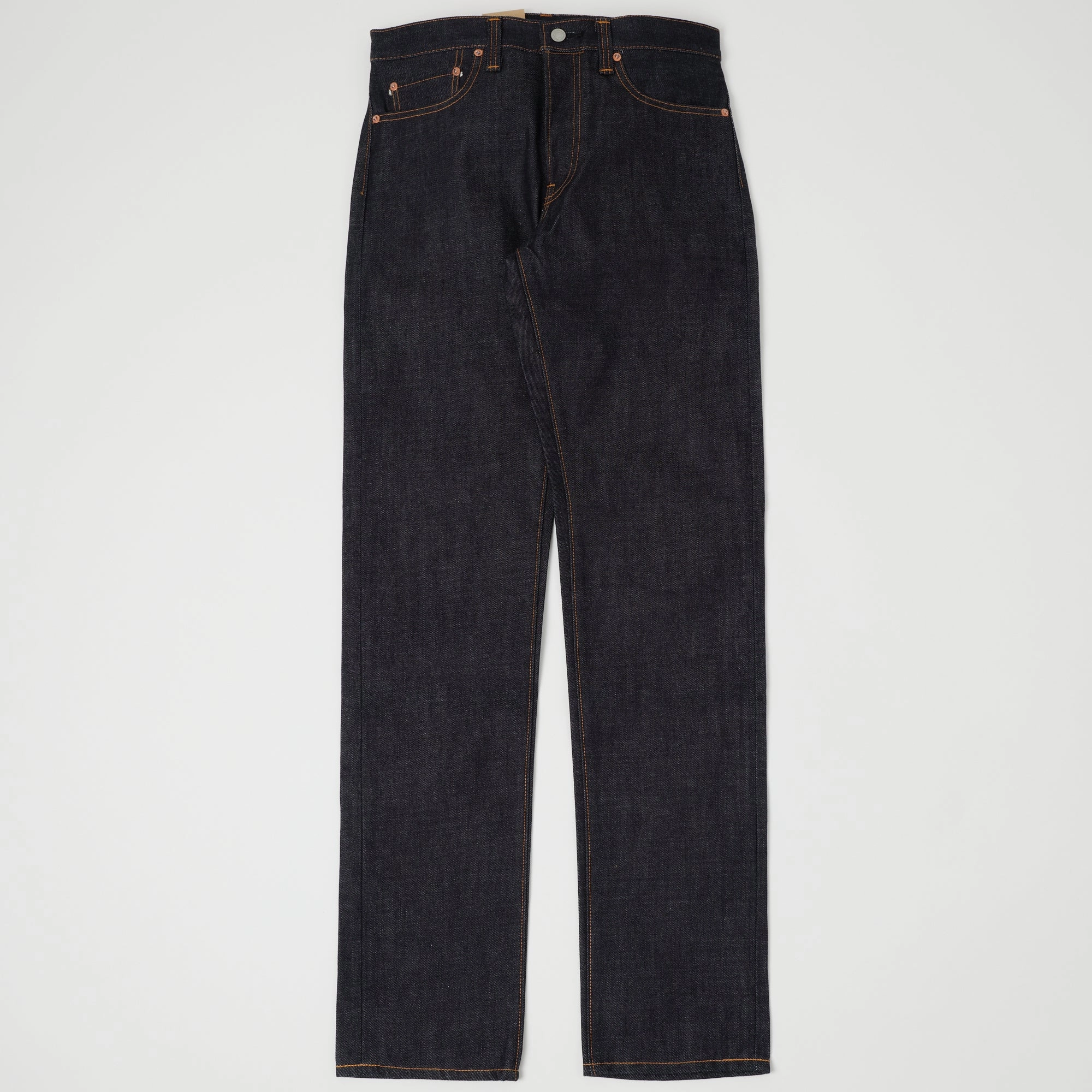 Kojima Genes RNB-1080M 18oz Slim Tapered Jean - Raw Reliable Layer Weekend Warrior Earthy