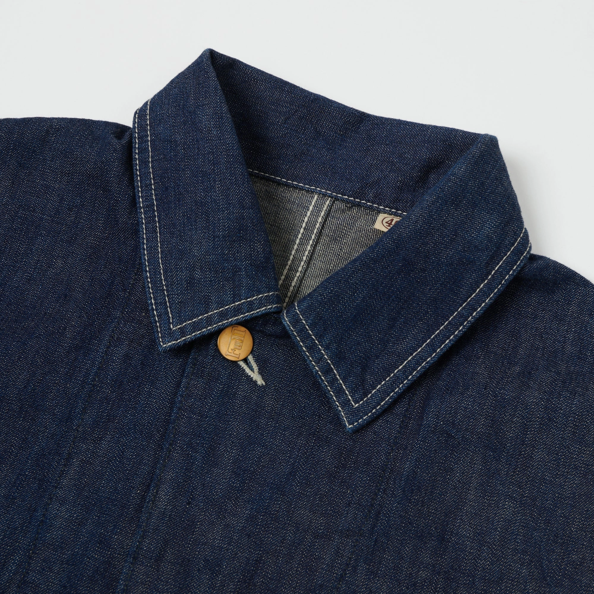 Tactile Response Fabric Compressed Packaging Full Count 2875 Denim Coverall Jacket - One Wash