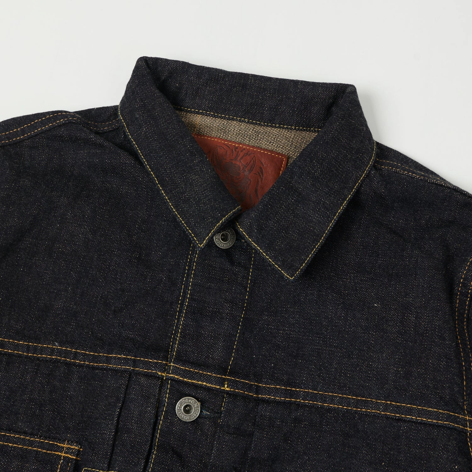 ONI Denim 02516P-14KBE Type II Denim Jacket - Rinsed Agree