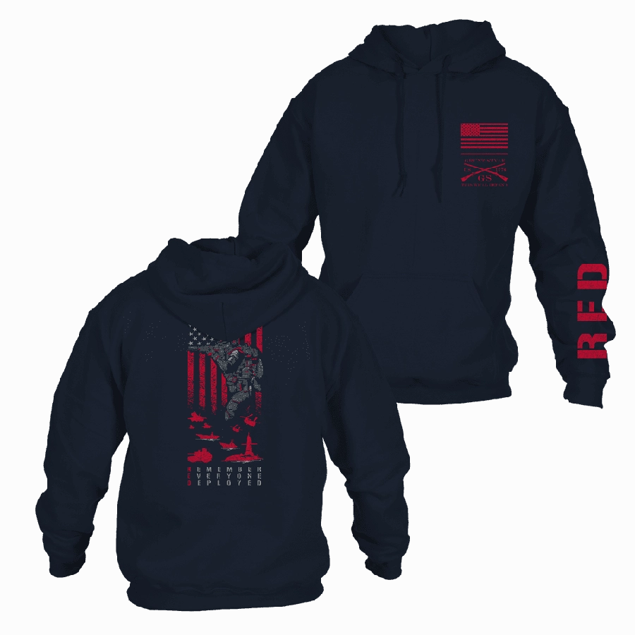 RED Friday Hoodie - Navy Gym Wear product budget friendly choice