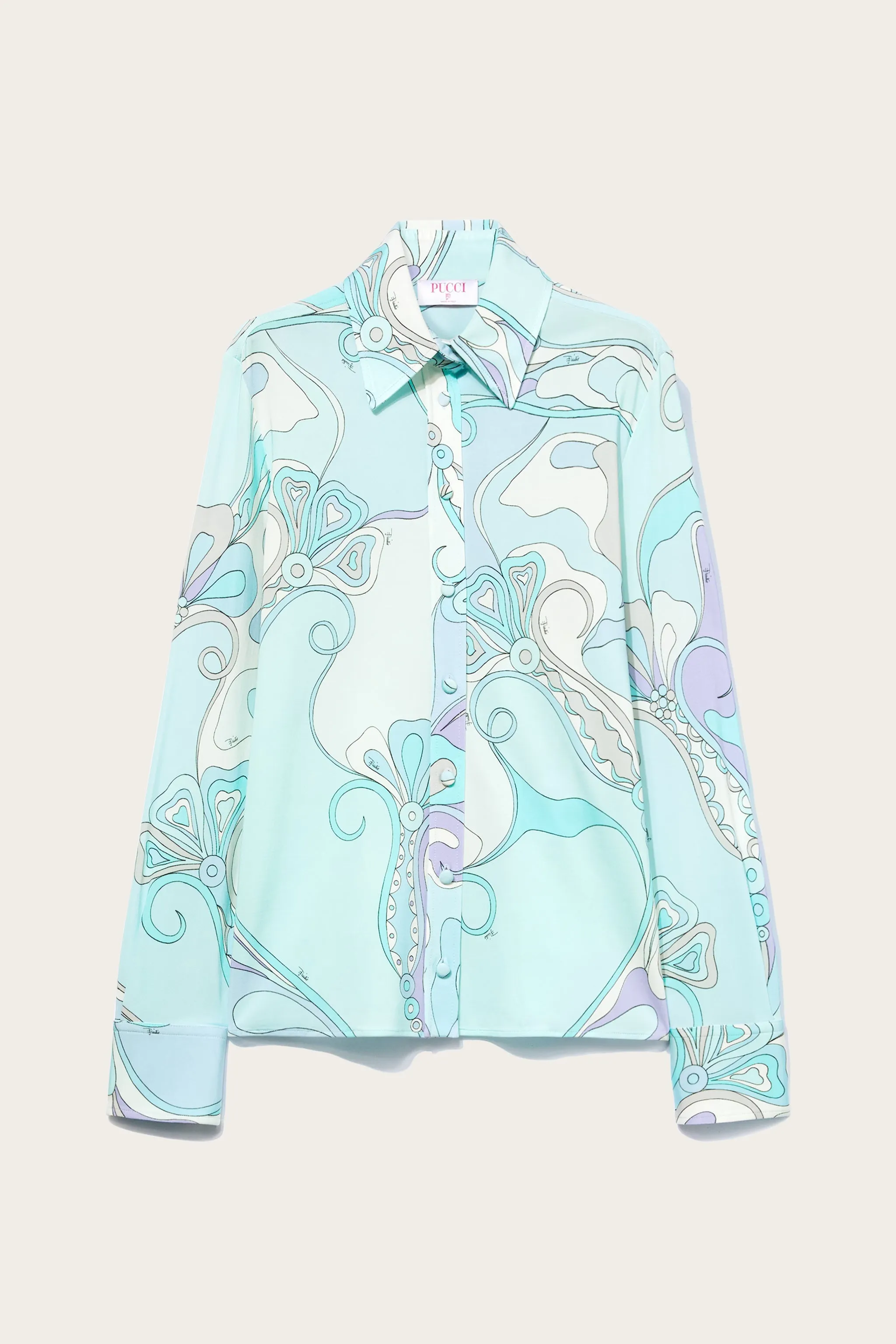Year-Round Favorite Orchidee Print Shirt