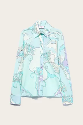 Year-Round Favorite Orchidee Print Shirt