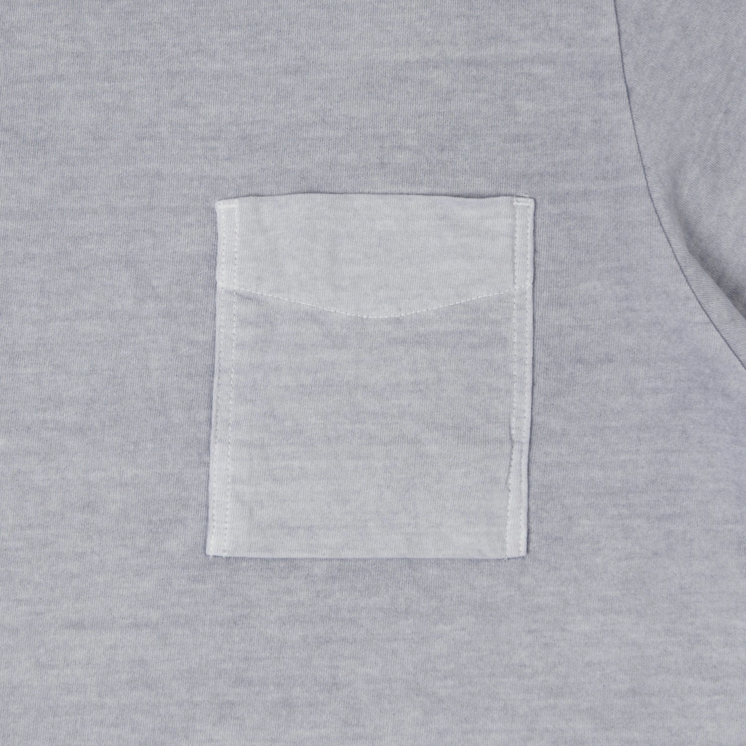 Jackman Pigment Dye Pocket T-Shirt - Fade Lilac budget-friendly