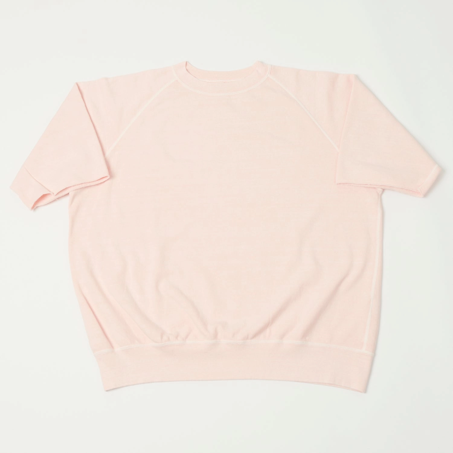Durable Build Dubbleworks Cut Off Sleeve Pigment Dyed Sweatshirt - Pink
