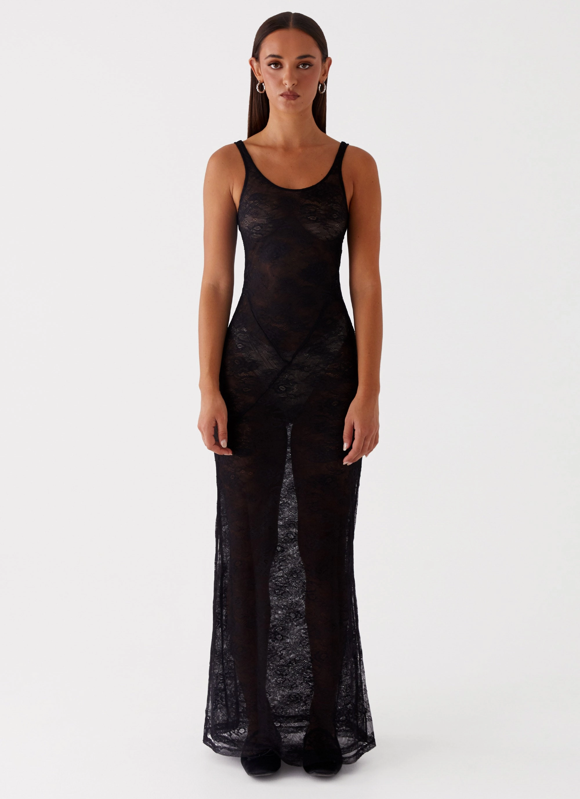 Classic Appeal Maybe Next Time Maxi Dress - Black