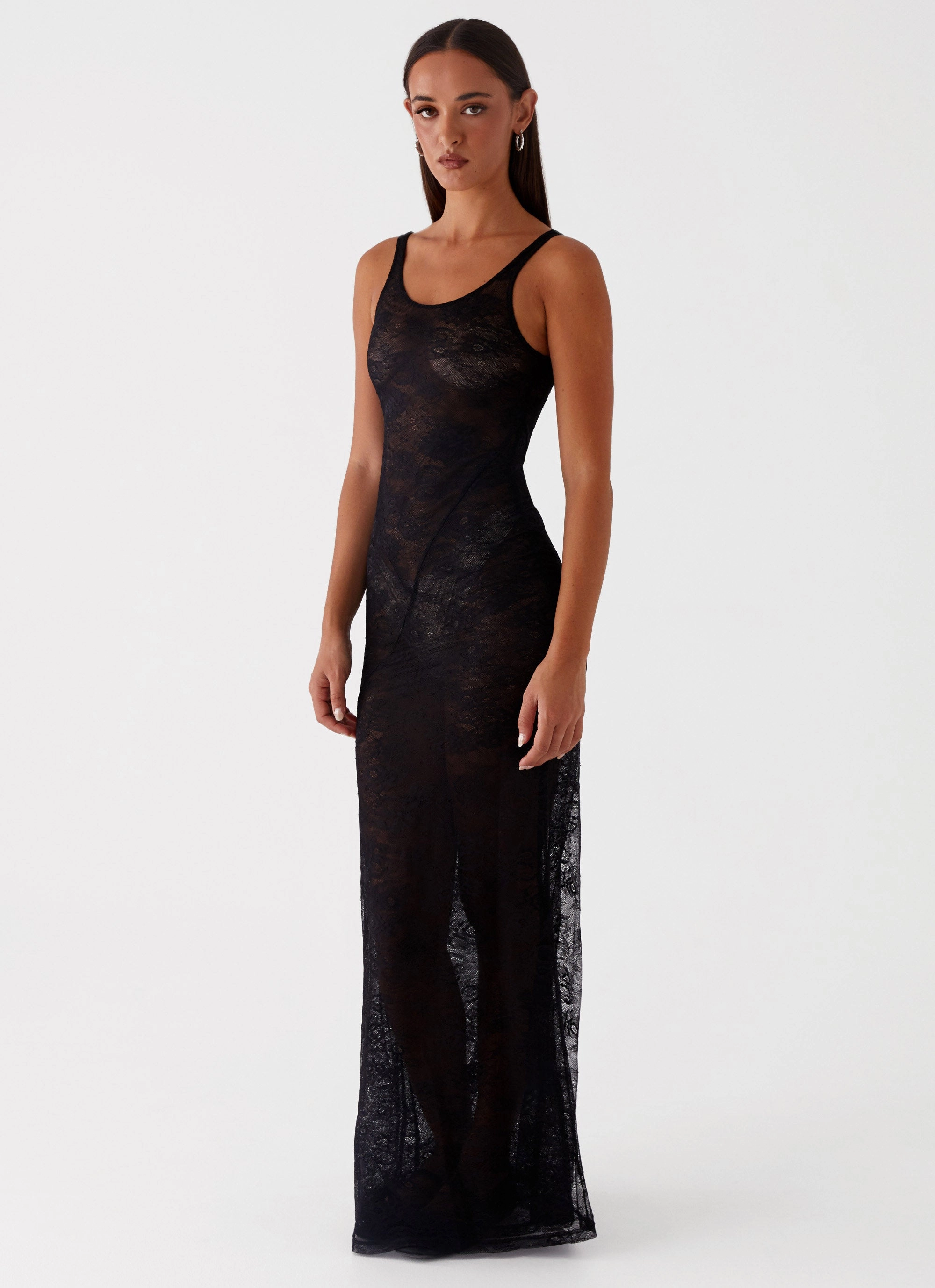 Maybe Next Time Maxi Dress - Black Seasonal Must-Have