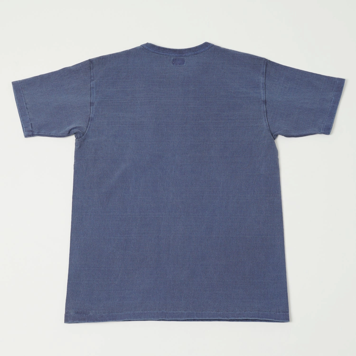 Casual layering piece Dubbleworks Heavy Fabric Pigment Dye Tee - Indigo Blue