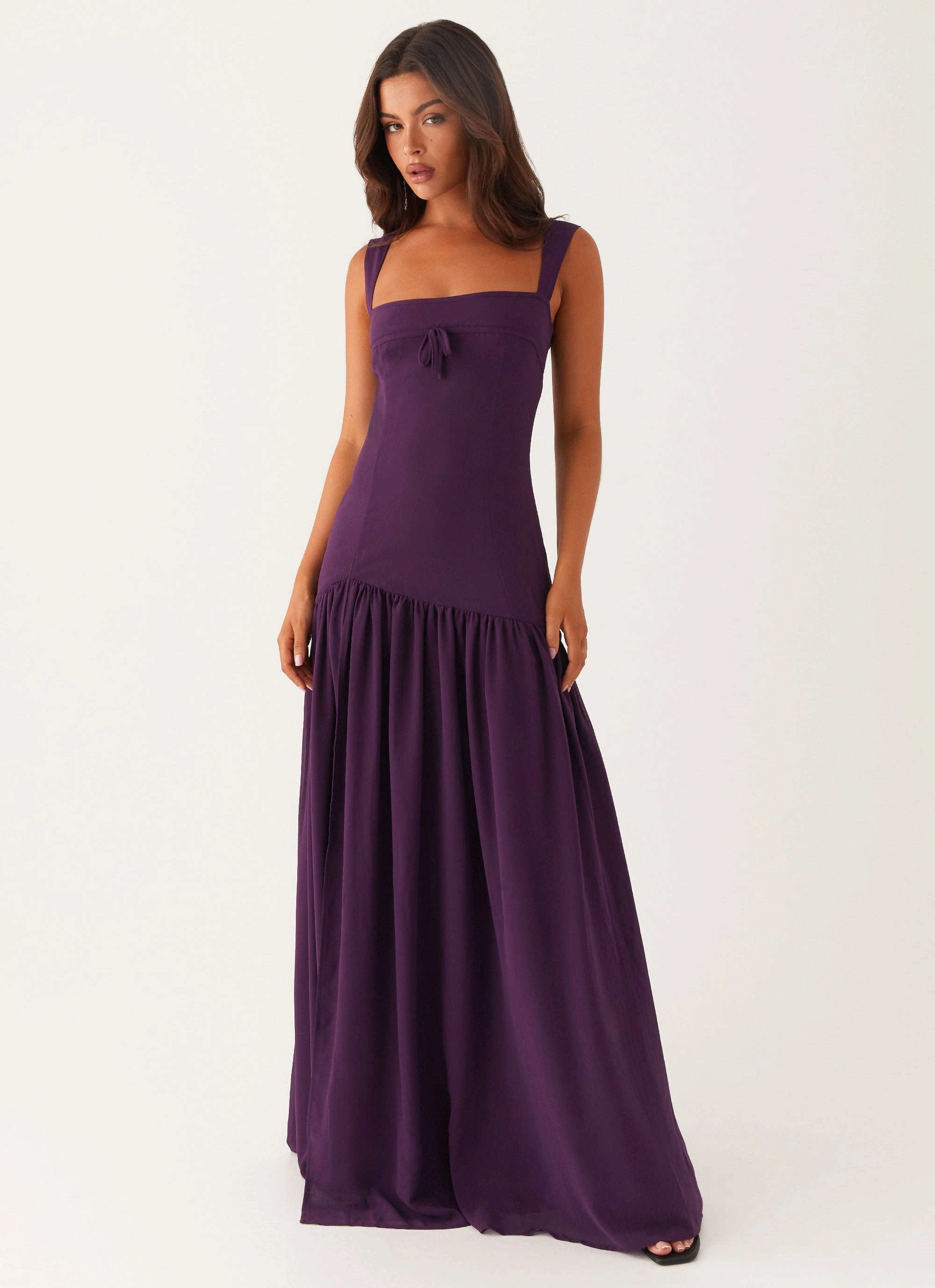 Trendy Cut Easy Lovely Alberta Maxi Dress - Mulberry