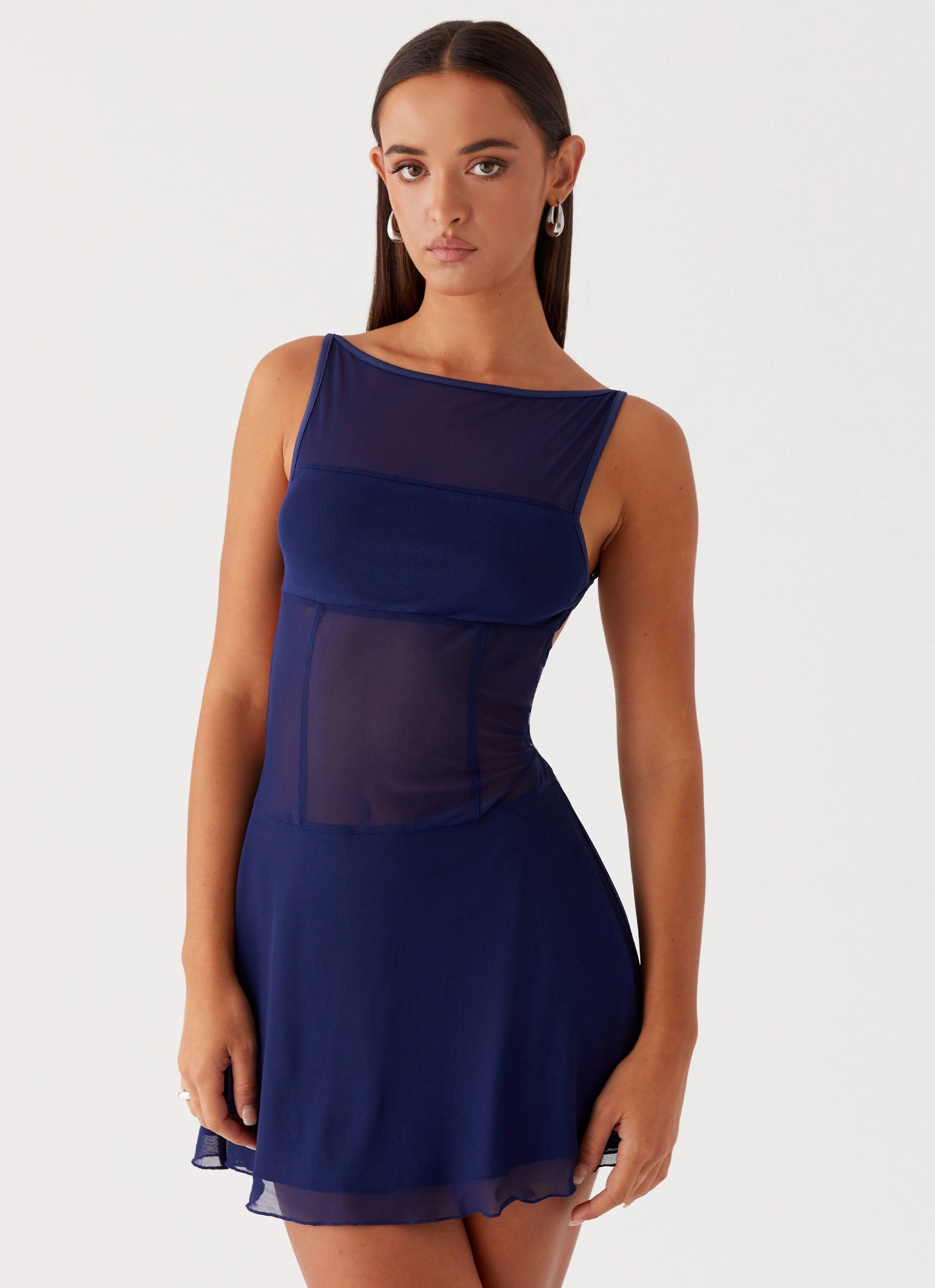 Natural Form Roxanne Mini Dress - Navy