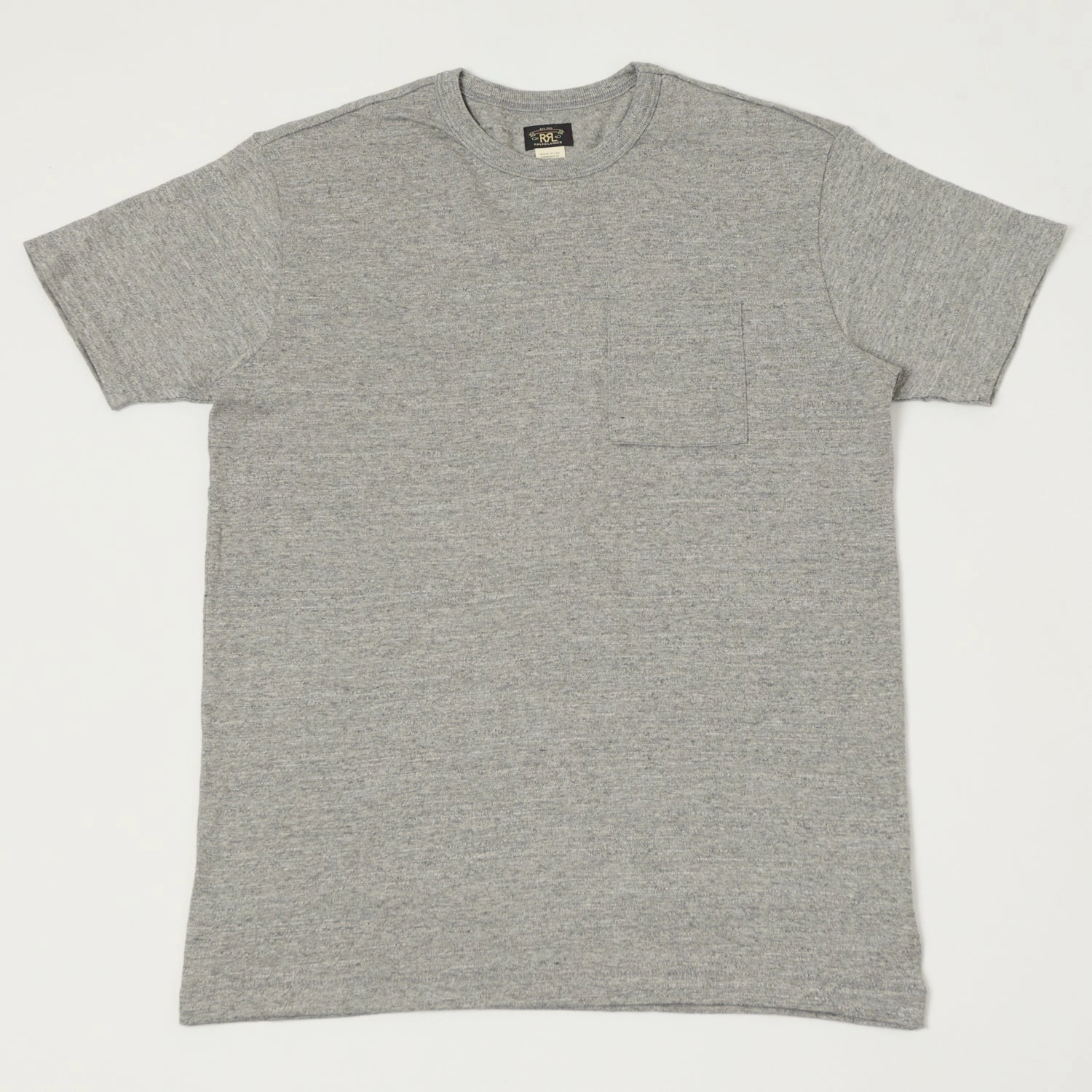 Simple Wear Chic And Comfortable RRL Pocket T-Shirt Two-Pack - Heather Grey