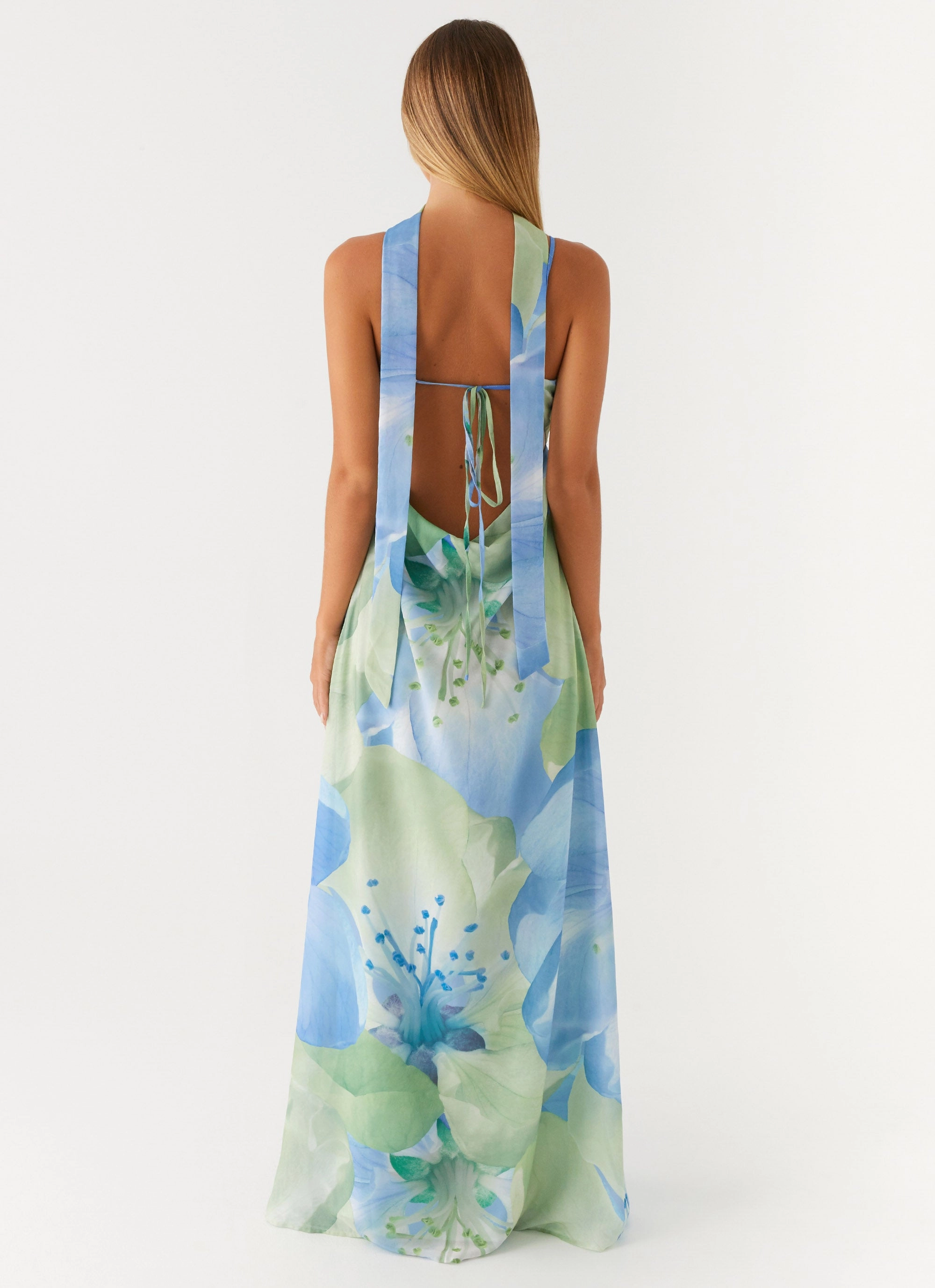 Sanctuary Maxi Dress - Flower Print Fashion Fit Bold Fashion