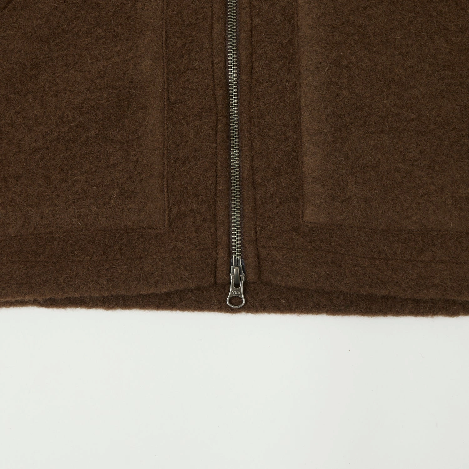 Hartford Knitted Wool Vest - Hazelnut Layered Mesh Silicome Grip