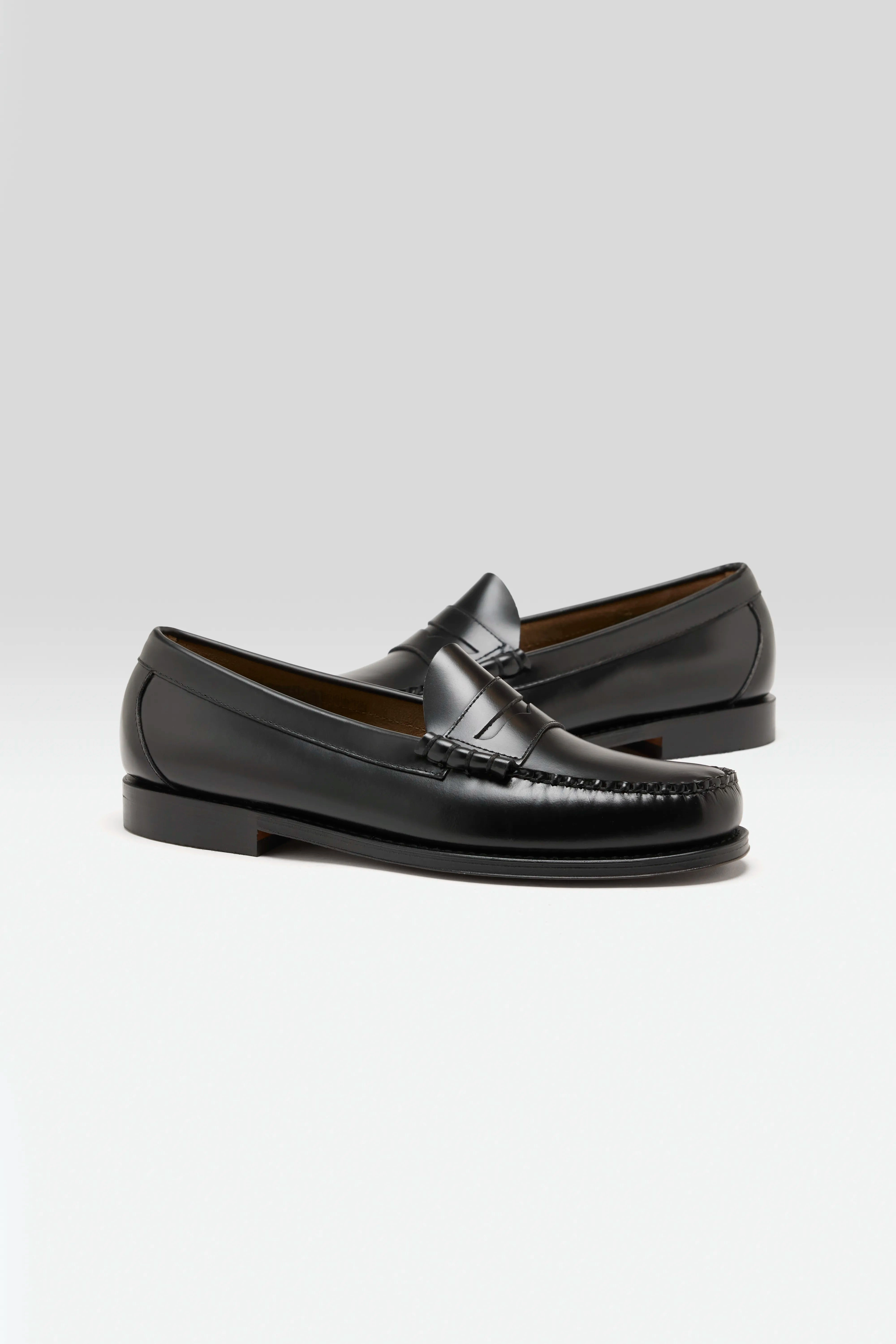 Weejuns Larson Penny Loafers for Men  (251 / M / BLACK) Tailored Edge