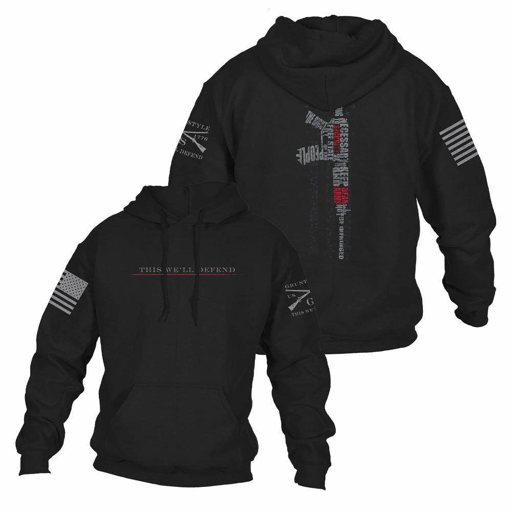 Urban Active Second Amendment 2.0 Hoodie - Black