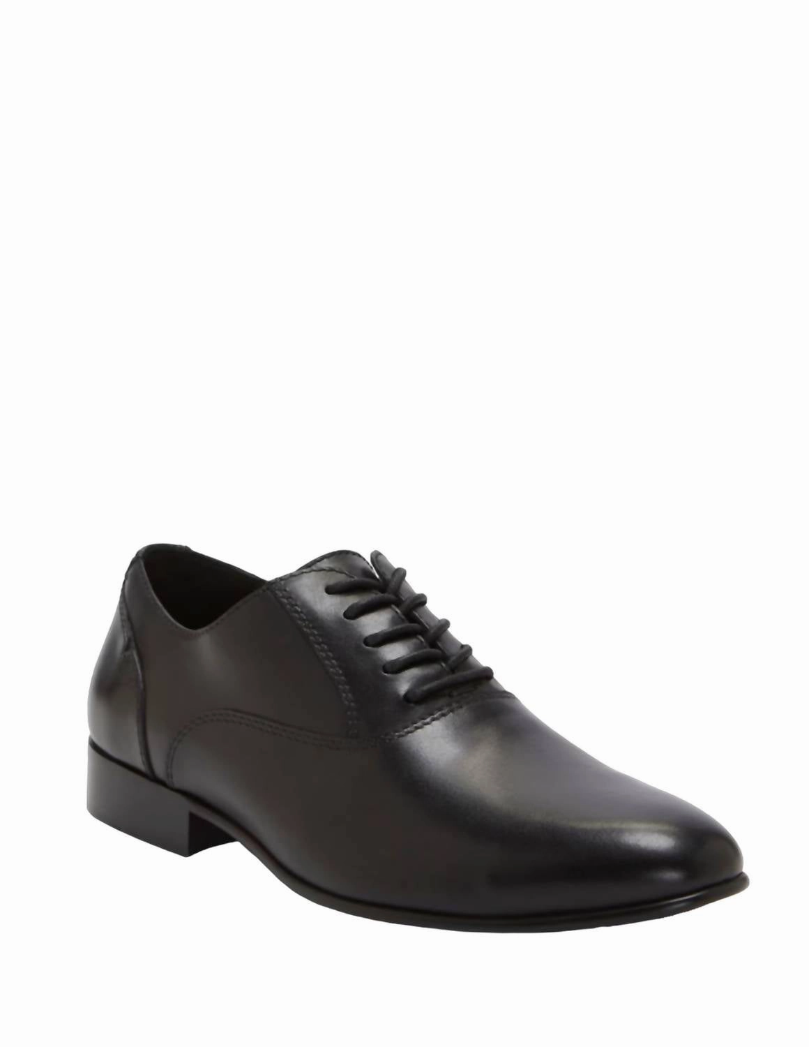 Jensin Oxford Shoes In Black Modern Twist Oxfords Classic Brown Leather