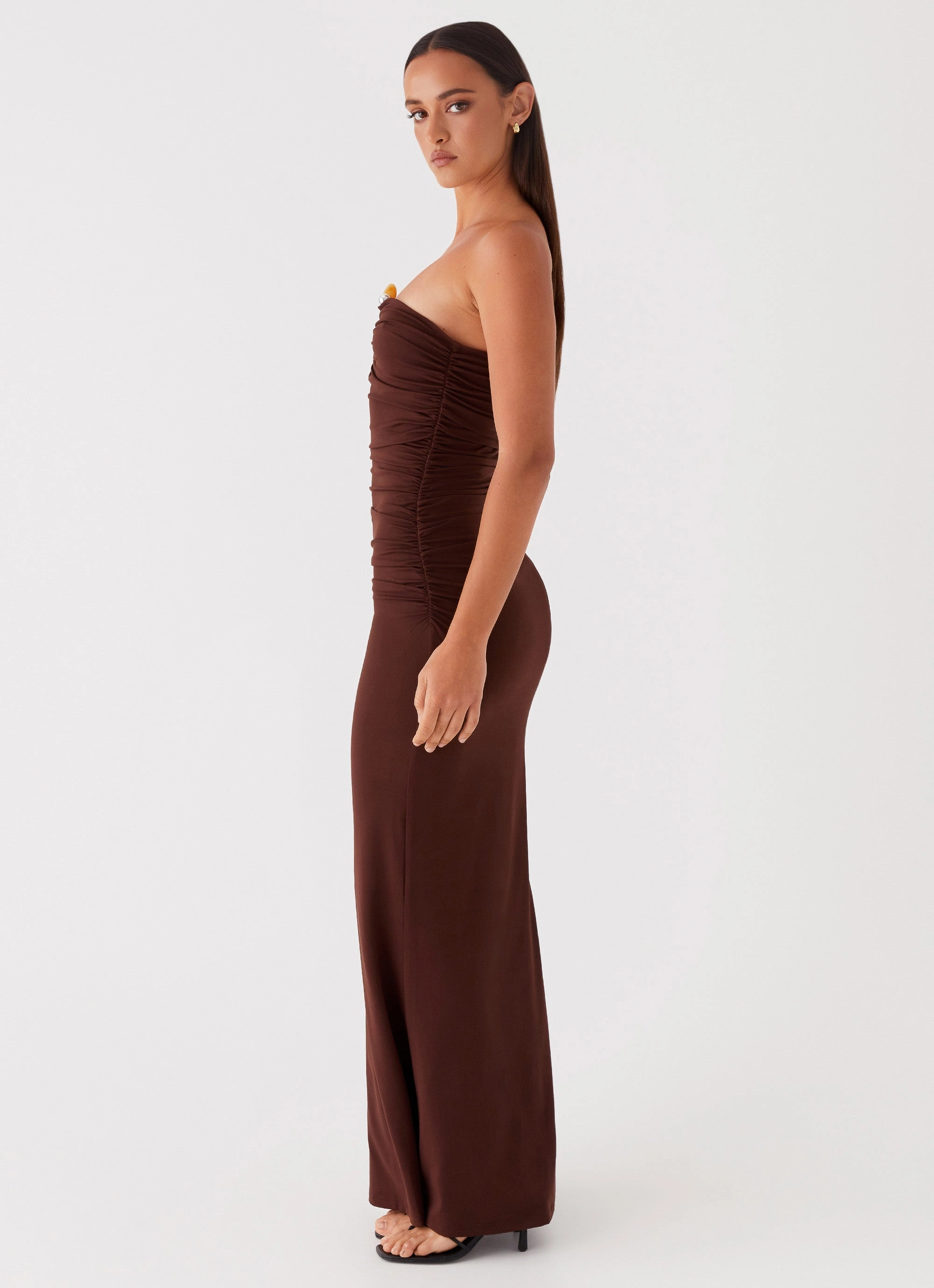 Summer Fashion Rudy Maxi Dress - Brown