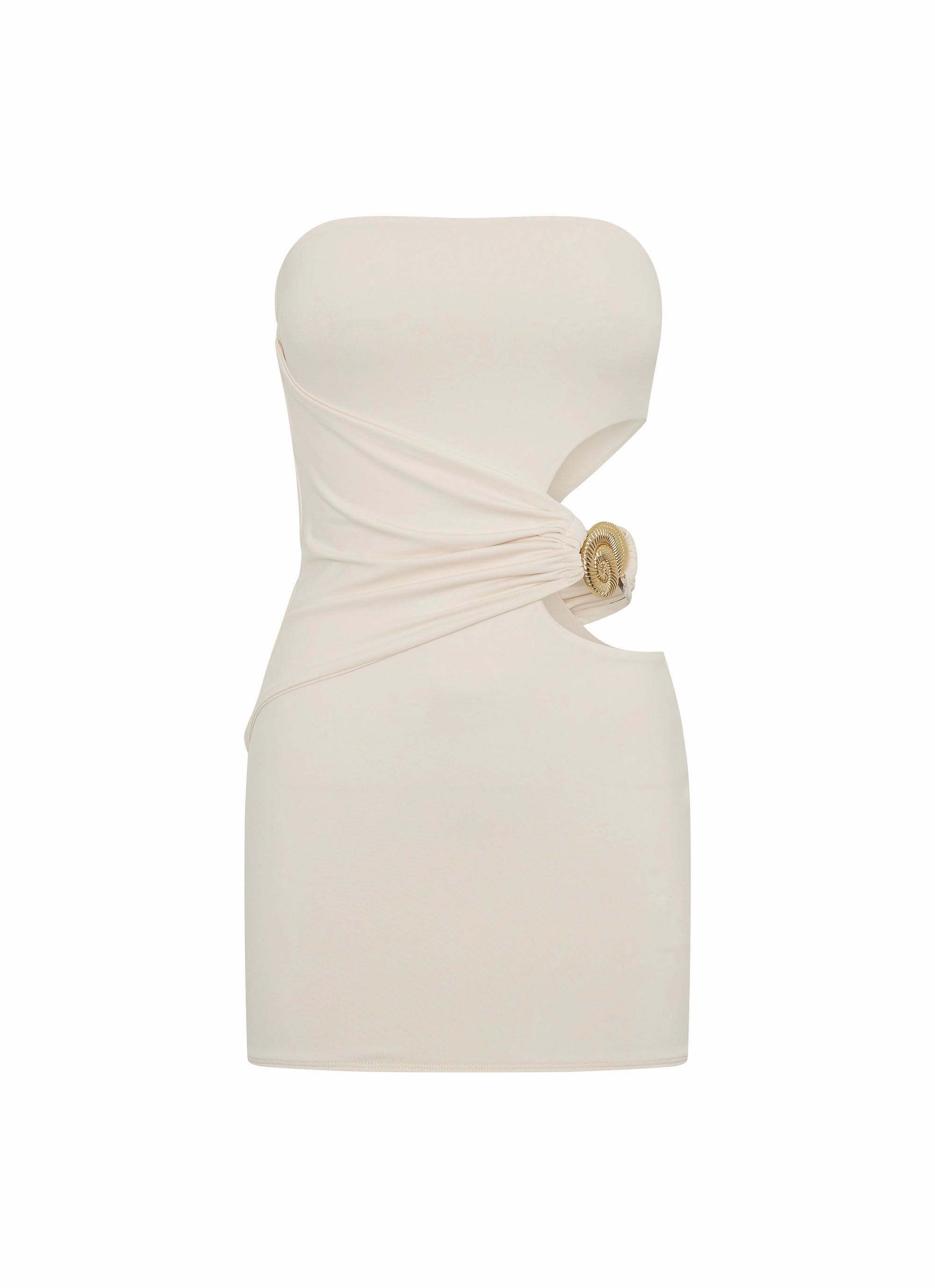 So Iconic Mini Dress - Ivory Comfort and Elegance