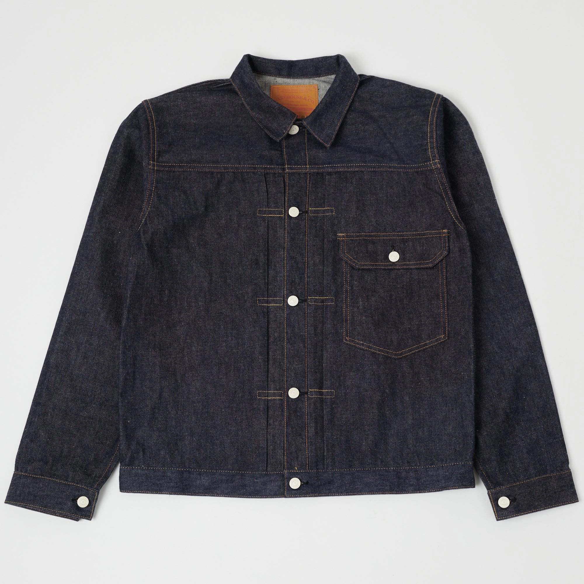 Warehouse & Co 2001XX Type-I Denim Jacket - Raw Weightless Construction