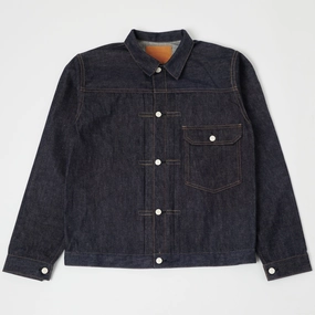 Warehouse & Co 2001XX Type-I Denim Jacket - Raw Weightless Construction