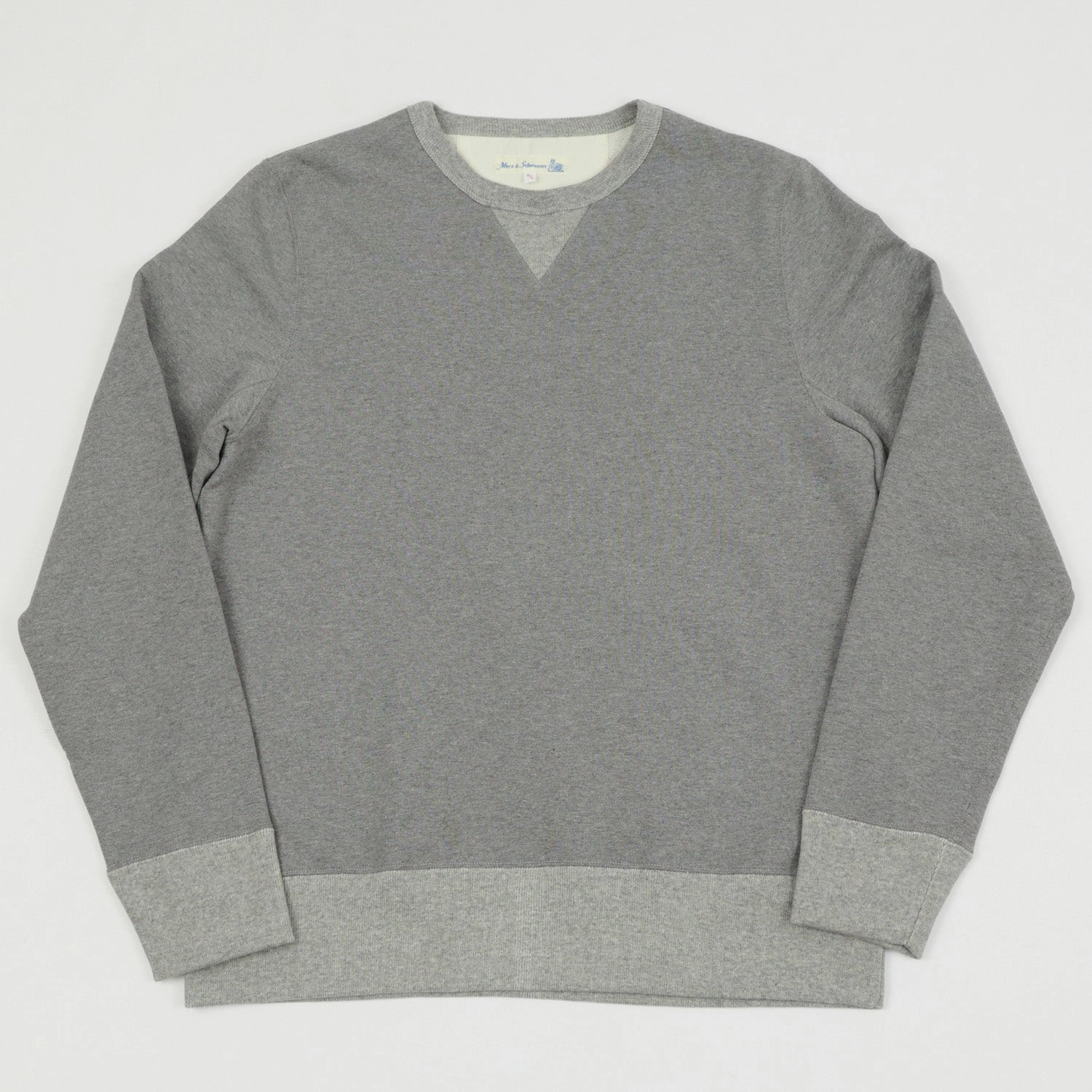 Weekend Bold Essential Sporty Merz b. Schwanen 346 Classic Sweatshirt - Anthra Melange