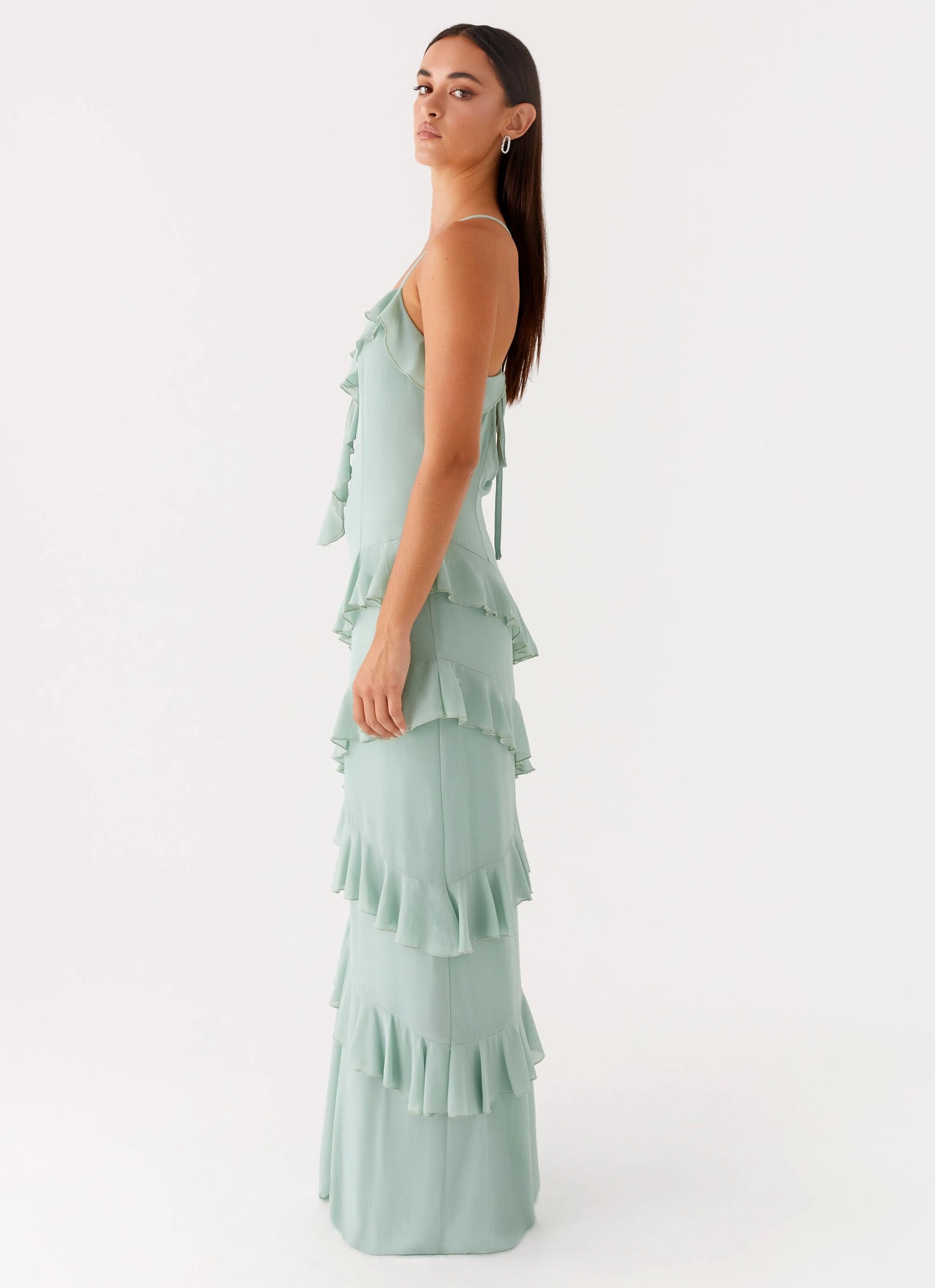 Country Club Maxi Dress - Sage Versatile Layer