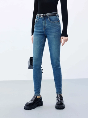 Skinny High Rise Jeans Fresh casual