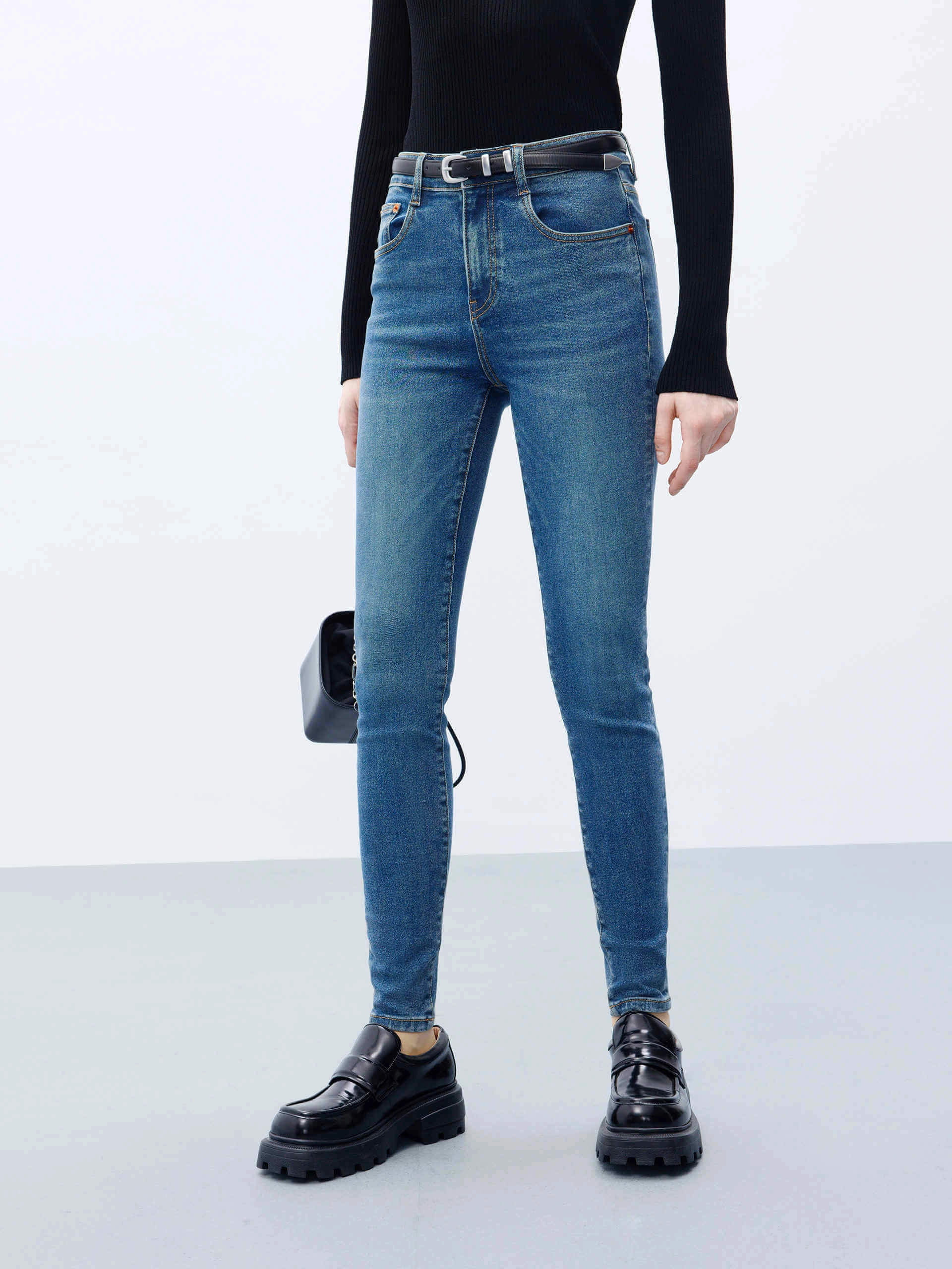 High Quality Eco Friendly Daily Essentials Skinny High Rise Jeans