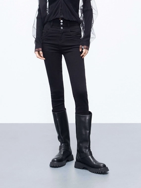 Street Mood Skinny High Waist Stretch Jeans