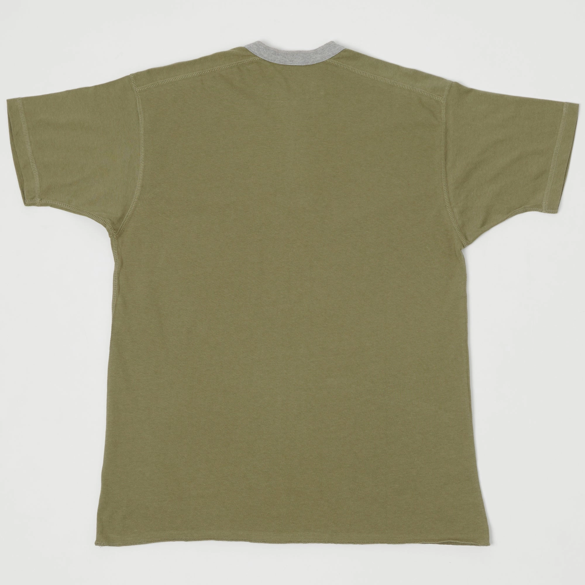 thermal TOYS McCOY 'AAF' Military Union Henley - Army/Grey