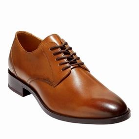 Seasonal Style Flexible Frame Client Meeting Cole Haan Hawthorne Plain Oxford British Tan  C32352 Men's