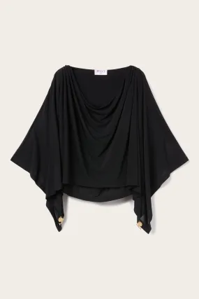 Boho chic Draped Sleeves Top
